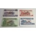 MAURITIUS 1978 . FIVE 5 - FIFTY 50 RUPEES BANKNOTES . SPECIMEN SET